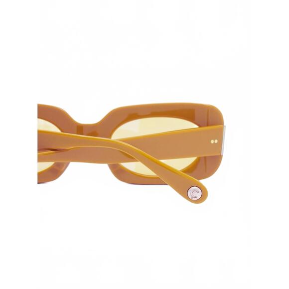 NEW APERÇU EYEWEAR women\'s alyssa 01 sunglasses in mustard